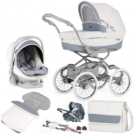 Bebecar Stylo Class Special Pram Lie Flat Car Seat Travel